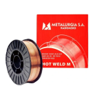 DRUT SPAWALNICZY METALURGIA 1.0 5KG SG2 MIG/MAG