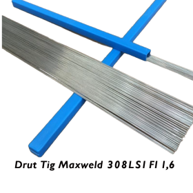 DRUT TIG 308LSI FI 1,6X1000 TIG 1kg MAXWELD