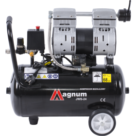 KOMPRESOR WYCISZONY BEZOLEJOWY MAGNUM JWS-24/750 750W/24l 230V 135l/min (JWS-A24 N)