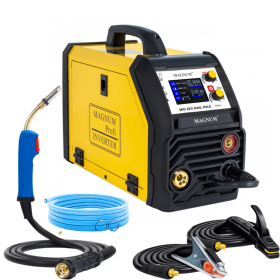 Spawarka inwerterowa Magnum MIG 223 Dual Puls Synergia 200A MB24 3m