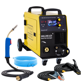 Spawarka Magnum MIG 240 DUAL PULS SYNERGIA LCD