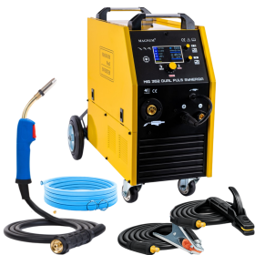 Spawarka inwerterowa Magnum MIG/MAG 352 Dual Puls Synergia LCD 4x4, MB24/3