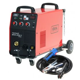 Inwertorowy półautomat spawalniczy TECNO MIG 200/1 MMA 230V PRO