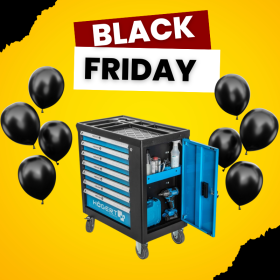 WÓZEK SZAFKA NARZĘDZIOWA 544 sztuk HOGERT HT7G050 BW