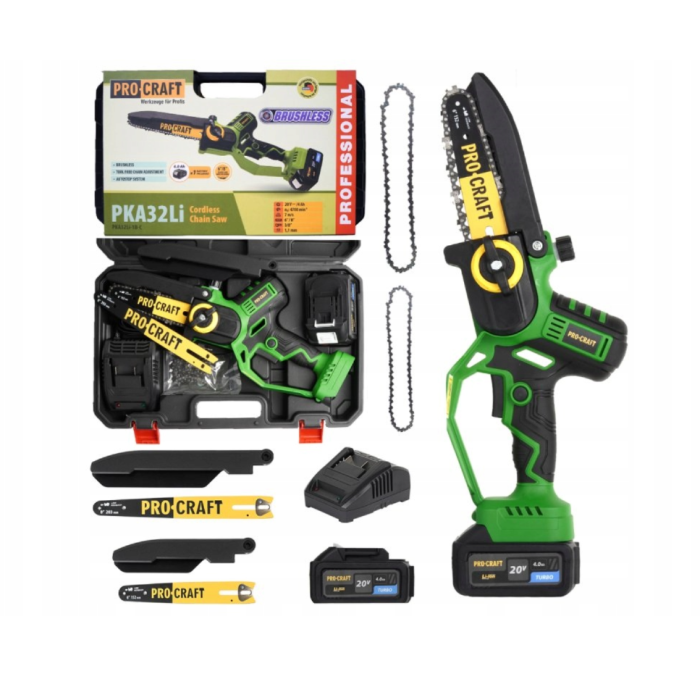 Piła ręczna akumulatorowa Procraft PKA32Li 20 V + AKU + ŁADOWARKA main product photo