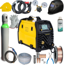 ZESTAW SPAWARKA MIG 208 ALU SYNERGIA 4x4 230V 200/60%