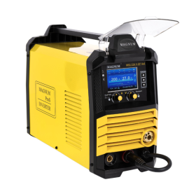 PÓŁAUTOMAT INWERTER MAGNUM MIG 224 LCD DUAL PULS SYNERGIA MMA 4x4, 200A 60%