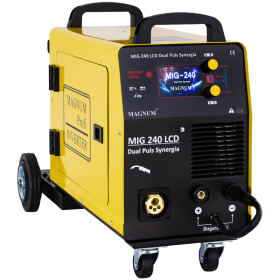 Spawarka Magnum MIG 240 DUAL PULS SYNERGIA LCD