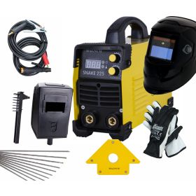 SPAWARKA INWERTEROWA MAGNUM SNAKE 225 MMA IGBT  + ZESTAW