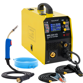 Spawarka Magnum MIG 224 LCD DUAL PULS SYNERGIA