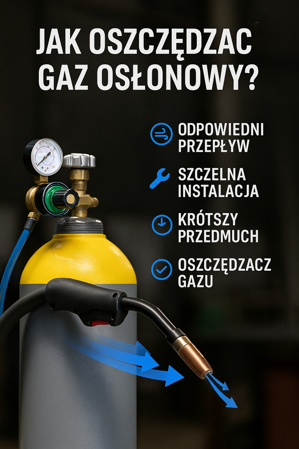 Jak oszczędzać gaz osłonowy w procesie spawania – praktyczne wskazówki.
