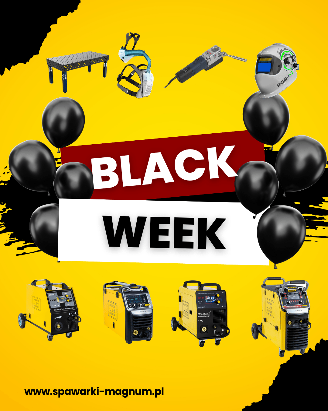 BLACK WEEK w świecie spawarek – kiedy, co i dlaczego warto kupić właśnie teraz?
